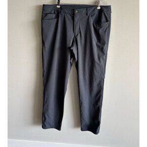 Lululemon ABC Commision Warpstreme Mens Classic Fit Chino Pants Gray Size 38